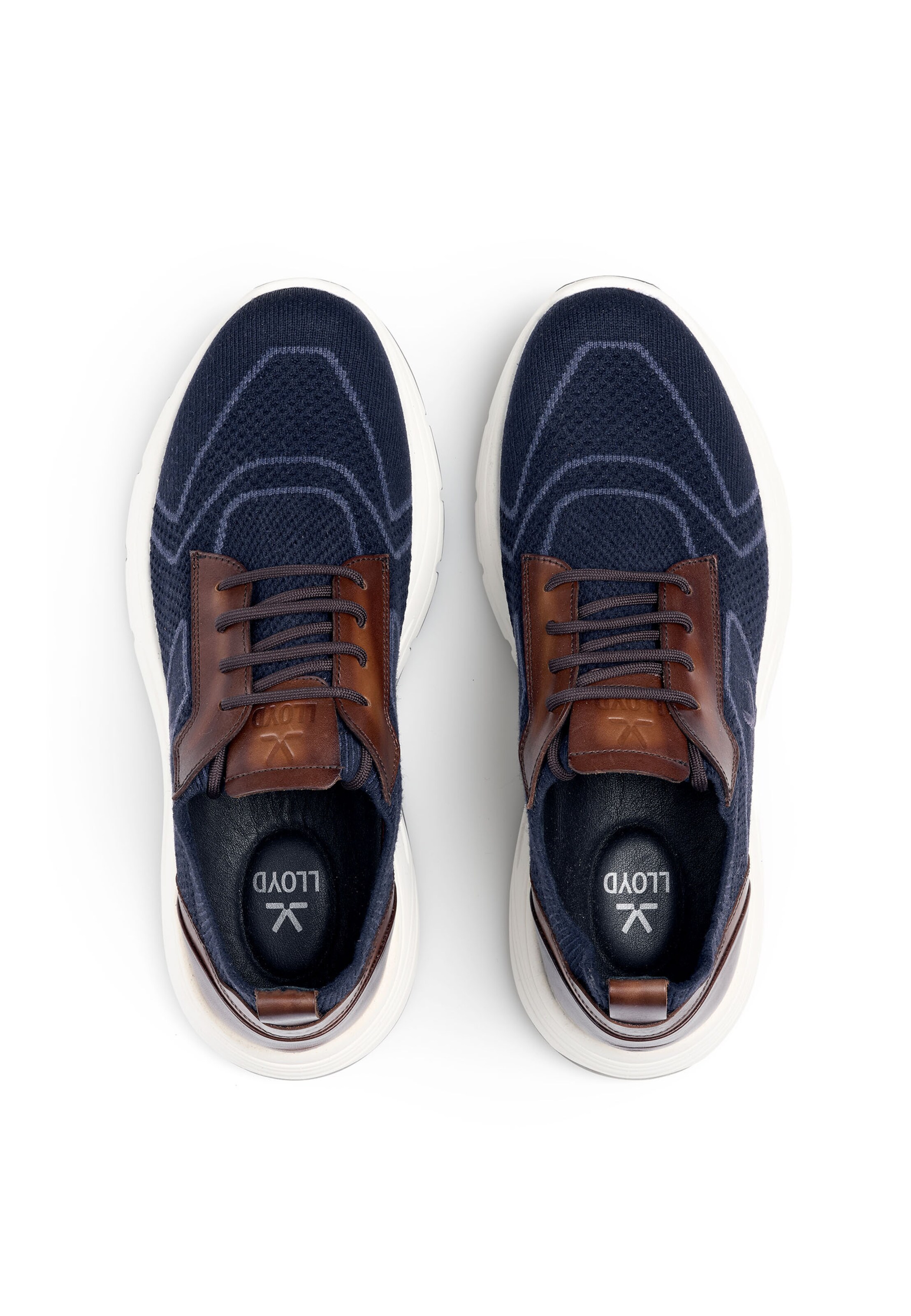 LLOYD Sneakers hoog in Blauw