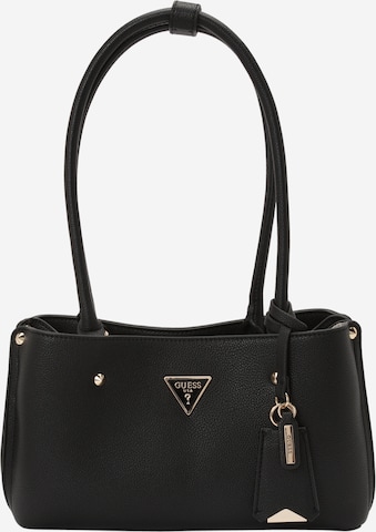 GUESS Shoulder Bag 'Meridian' in Black: front