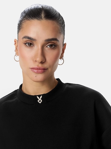 Sweat-shirt 'LOUNGE FIT' Cardio Bunny en noir