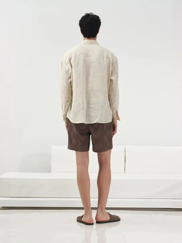 Giesto - Comfort Fit Camisa em bege