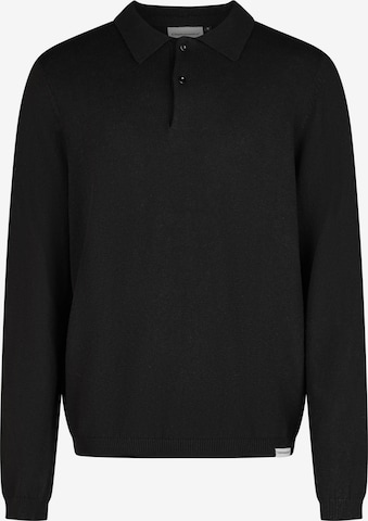 Cleptomanicx Pullover in Schwarz: Vorderseite