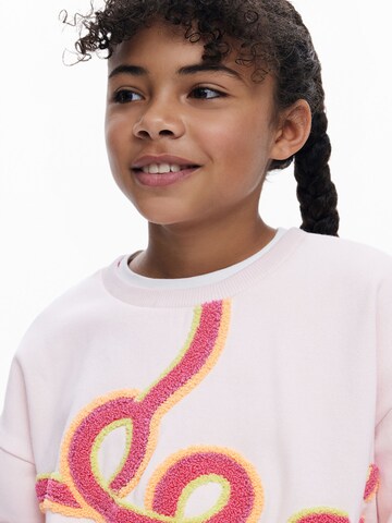 Sweat-shirt Desigual en rose