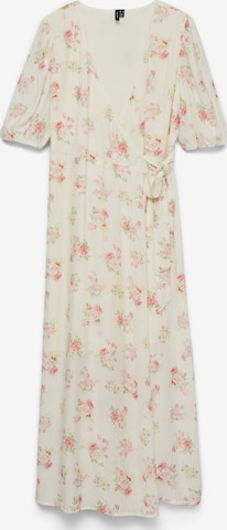 Robe 'VMCBella' Vero Moda Curve en beige : devant