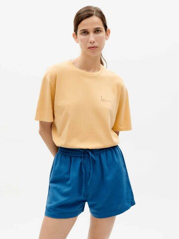 Thinking MU Loose fit Pants in Blue: front