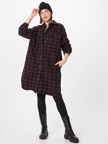 VERO MODA Between-Seasons Coat 'Chrissie' in Brown