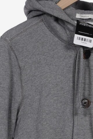 Abercrombie & Fitch Sweatshirt & Zip-Up Hoodie in L in Grey
