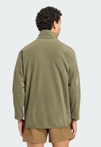 Veste en polaire fonctionnelle 'Essentials' ADIDAS TERREX en vert