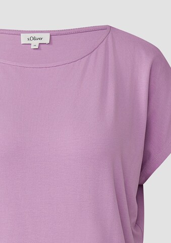 T-shirt s.Oliver en violet