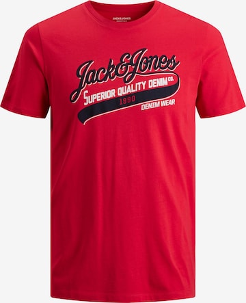 JACK & JONES Shirt in Red: front