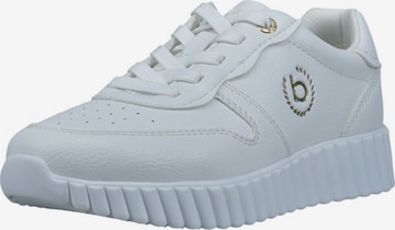 bugatti Matalavartiset tennarit värissä valkoinen: etupuoli