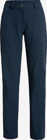 VAUDE Regular Outdoor Pants 'Strathcona II' in Blue: front