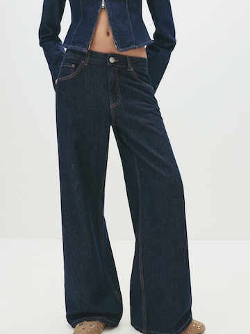 Pull&Bear Bő szár Farmer - kék: elől