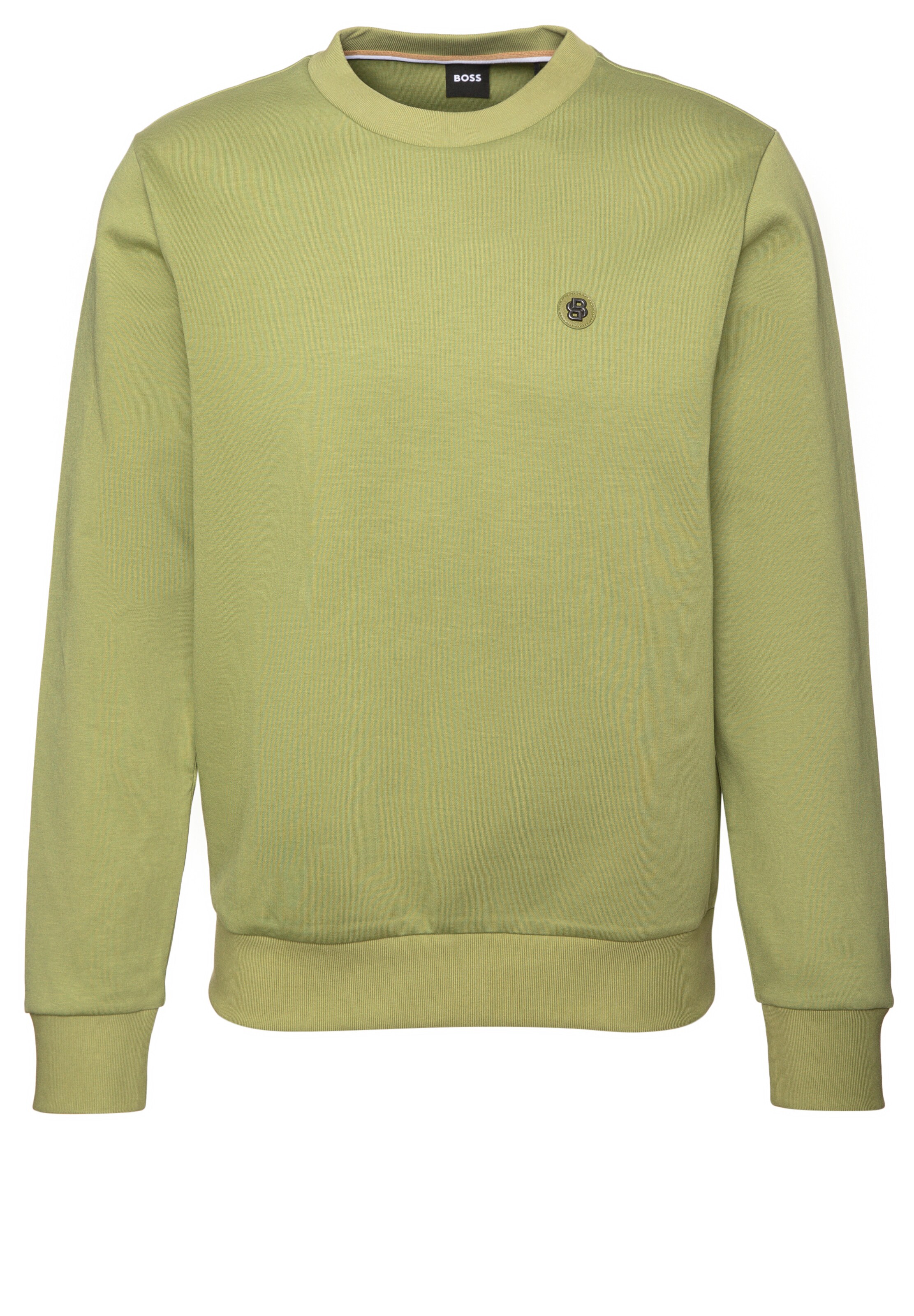 BOSS Sweatshirt 'C-Sharpe 01' in Grün: Vorderseite