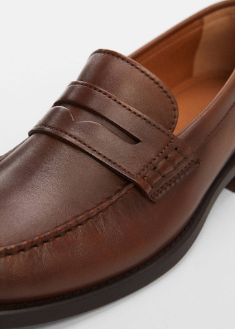 MANGO MAN Moccasins in Brown