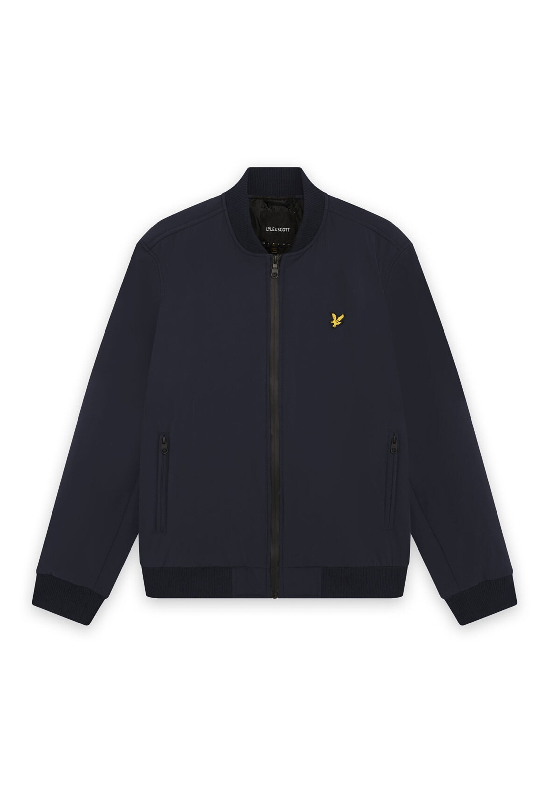 Lyle & Scott Overgangsjakke i blå: forside