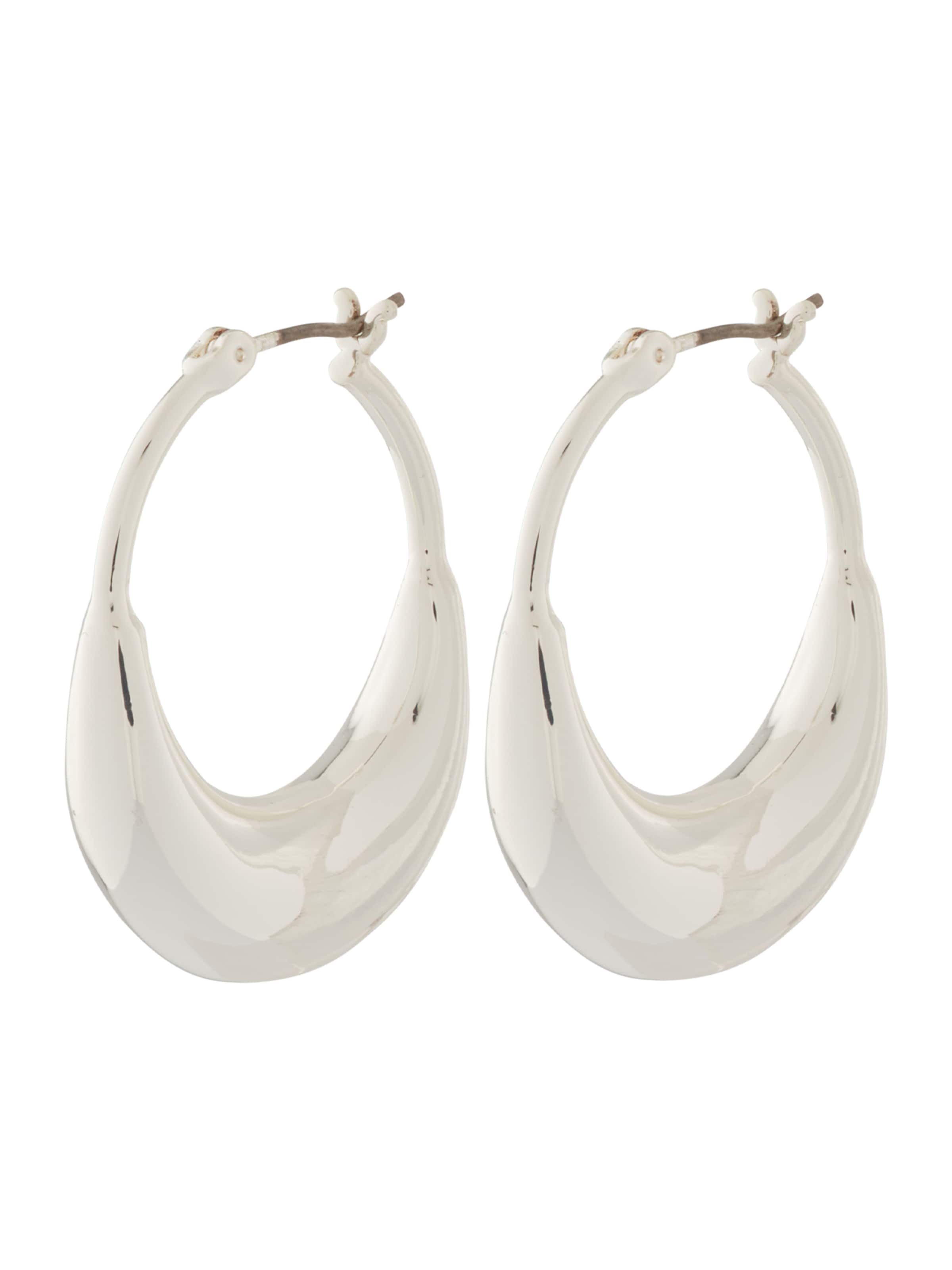 DKNY Серьги в Серебристый: спереди