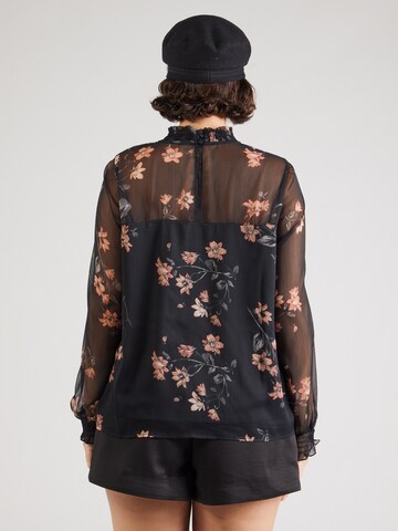 Vero Moda Curve Bluse in Schwarz