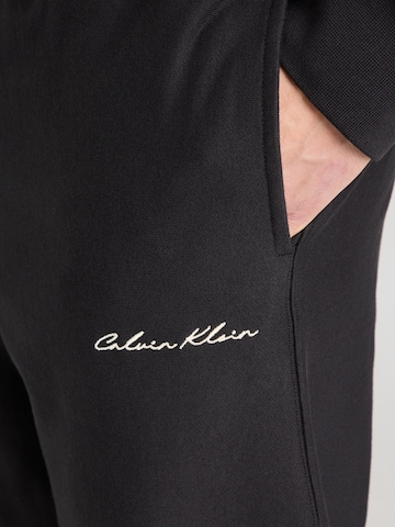 Calvin Klein Jeans Конический (Tapered) Штаны в Черный