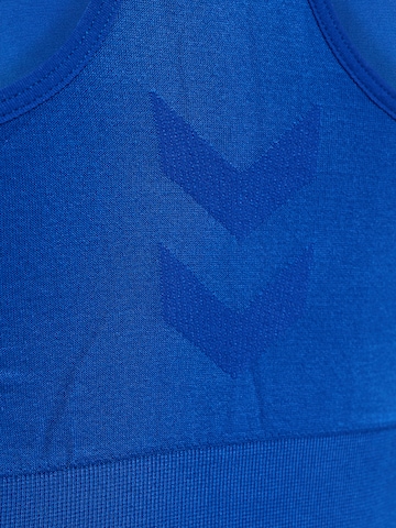 Hummel Bustier Sport bh 'Tif' in Blauw