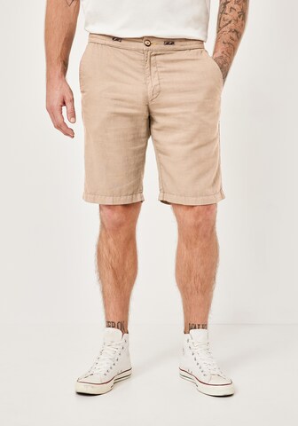 REDPOINT Regular Chino Pants 'Whitby' in Beige: front