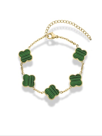 Bracelet Cala Rose en vert : devant