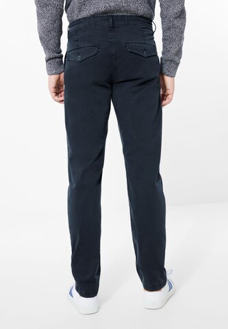 Street One MEN Regular Chino Pants in Blue