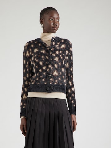 Cardigan 'BETHANY' Derhy en noir : devant