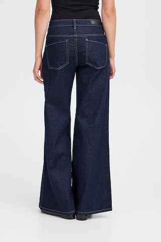 ICHI Wide Leg Jeans 'IHTWIGGY' in Blau