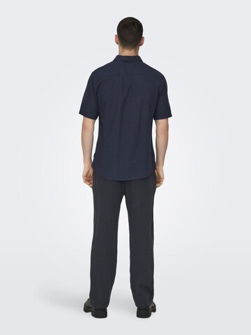 Only & Sons Slim fit Ing 'CAIDEN' - kék