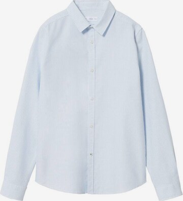 MANGO TEEN Button Up Shirt in Blue: front