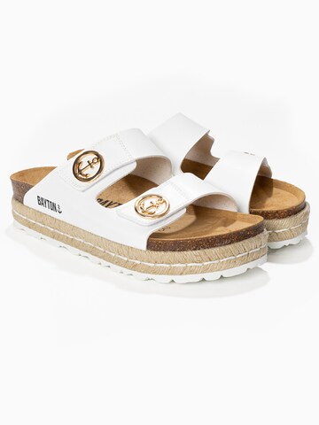 Mule 'Alizee' Bayton en blanc