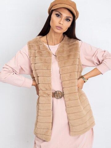 Madnezz House Weste '2114.09P' in Beige: Vorderseite