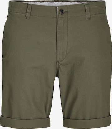 Jack & Jones Plus Обычный Брюки-чинос 'JPSTDave' в Зеленый: спереди