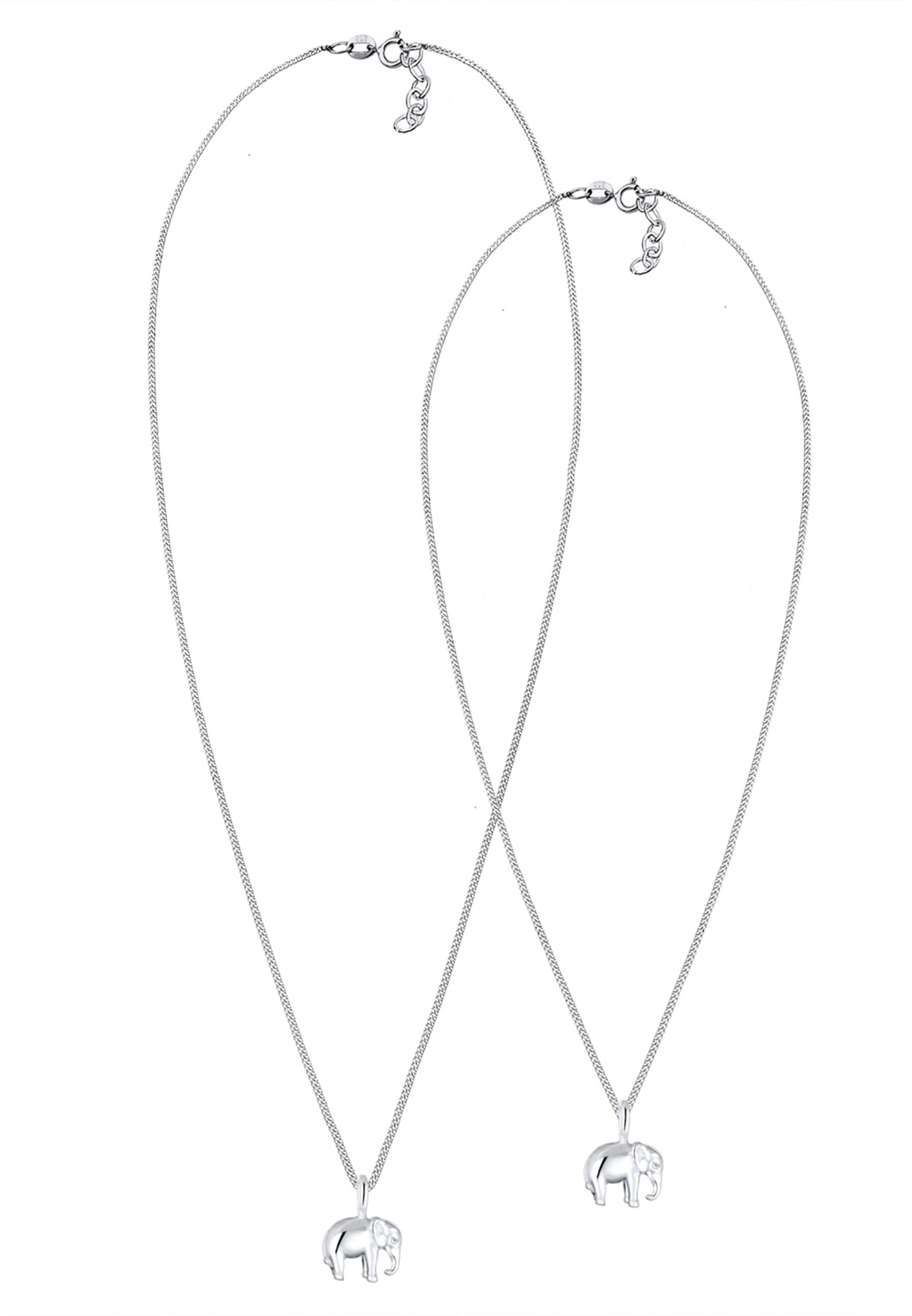 ELLI Jewelry set in Silver: front