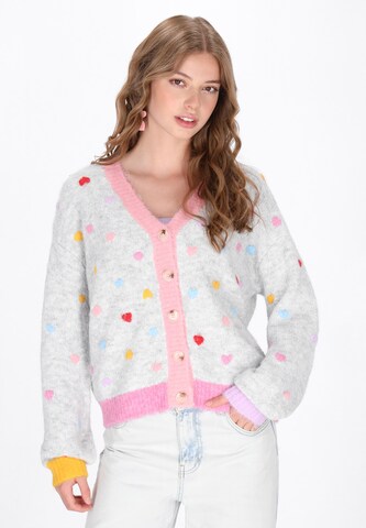 Cardigan MYMO en gris : devant
