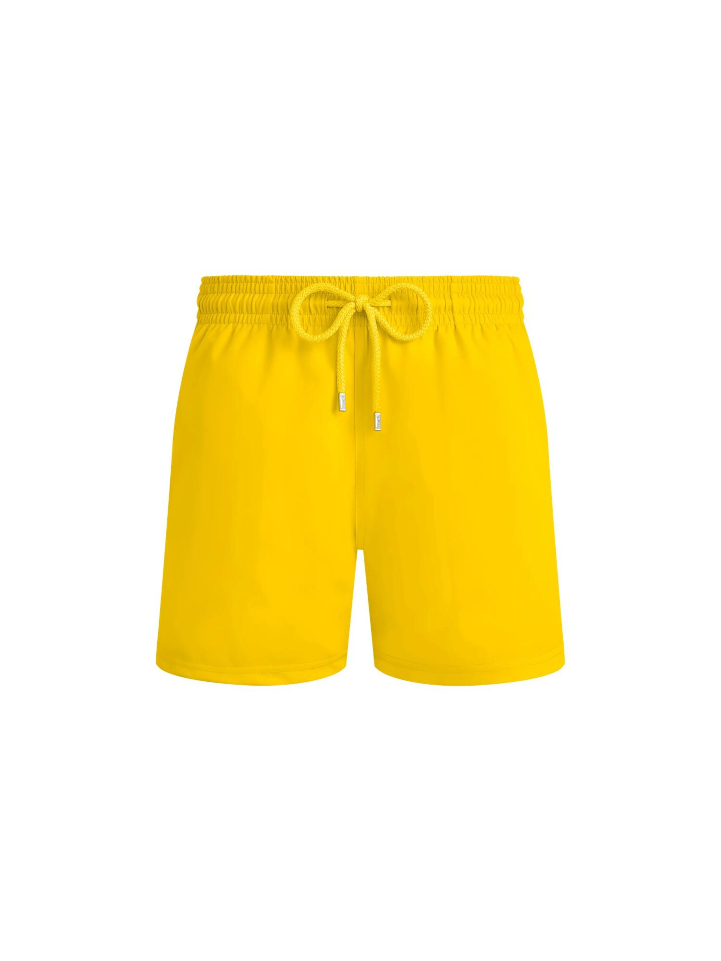 Shorts de bain Vilebrequin en jaune : devant