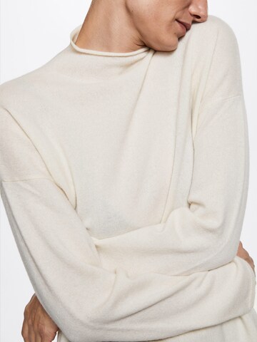 MANGO Pullover 'Cala' in Beige