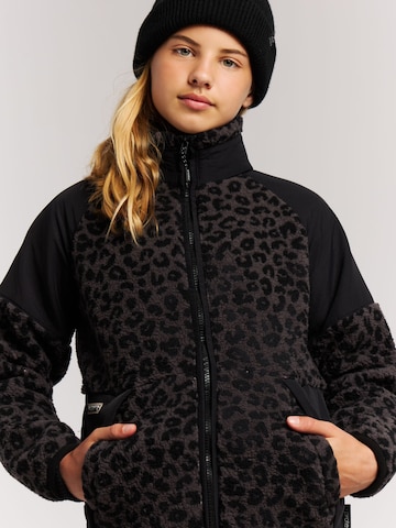 PROTEST Fleece Jacket 'PRTJohanna JR' in Black