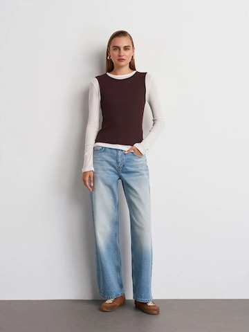Dilvin Top in Brown
