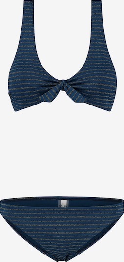 Shiwi Bikini en bleu foncé / or, Vue avec produit