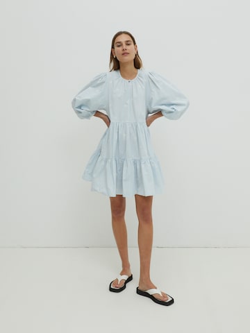 Robe 'Joanna' EDITED en bleu : devant