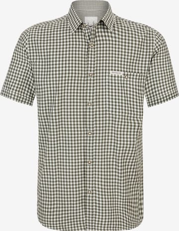 STOCKERPOINT Trachtenhemd 'Renko' in Grün: Vorderseite