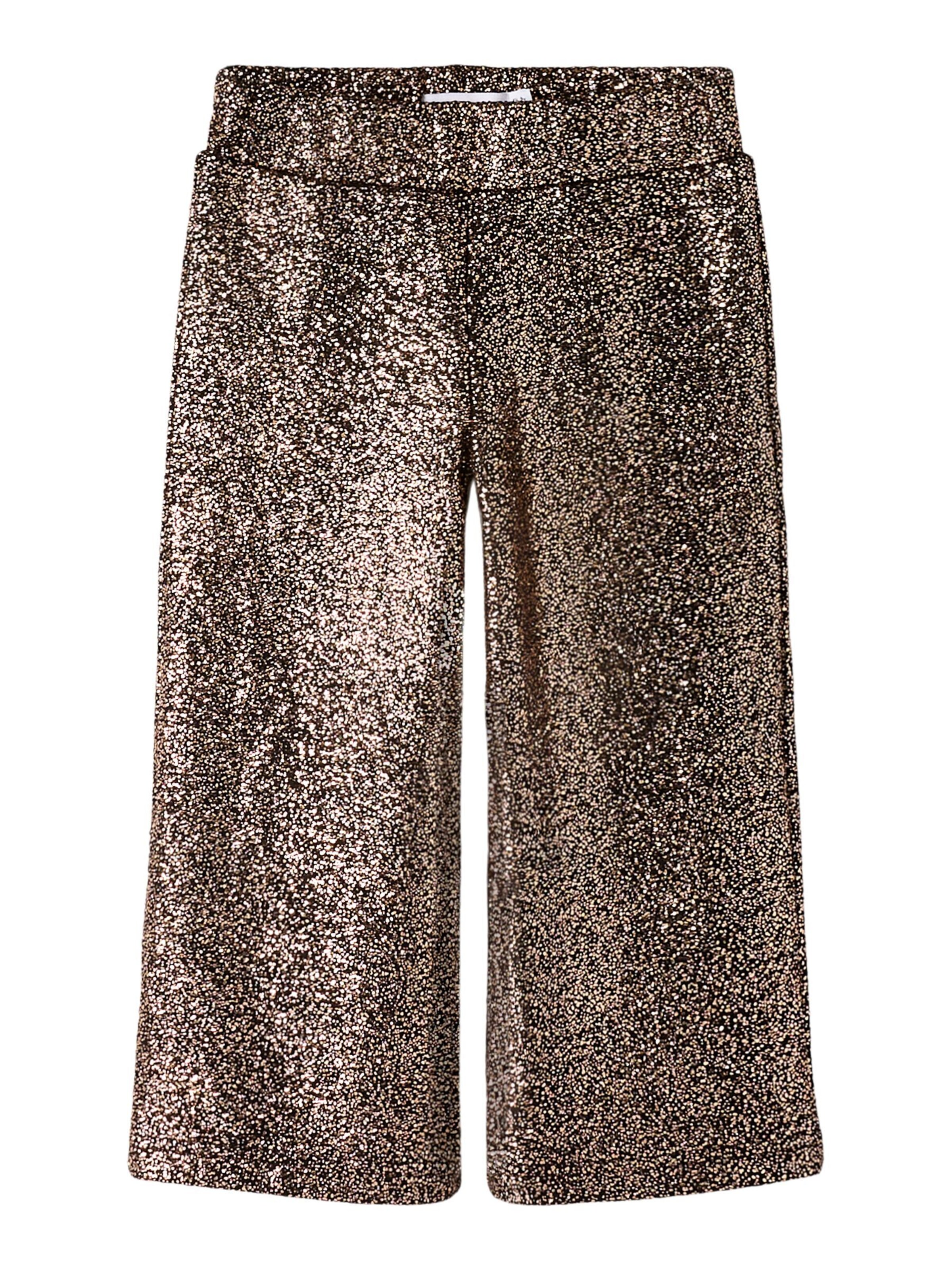 NAME IT - Pantalón en negro: frente