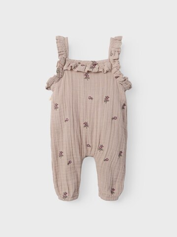 NAME IT Loosefit Latzhose in Grau