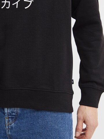 !Solid Sweatshirt 'Emiliano' in Zwart
