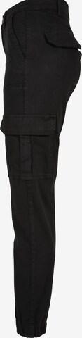 Urban Classics Tapered Cargohose in Schwarz