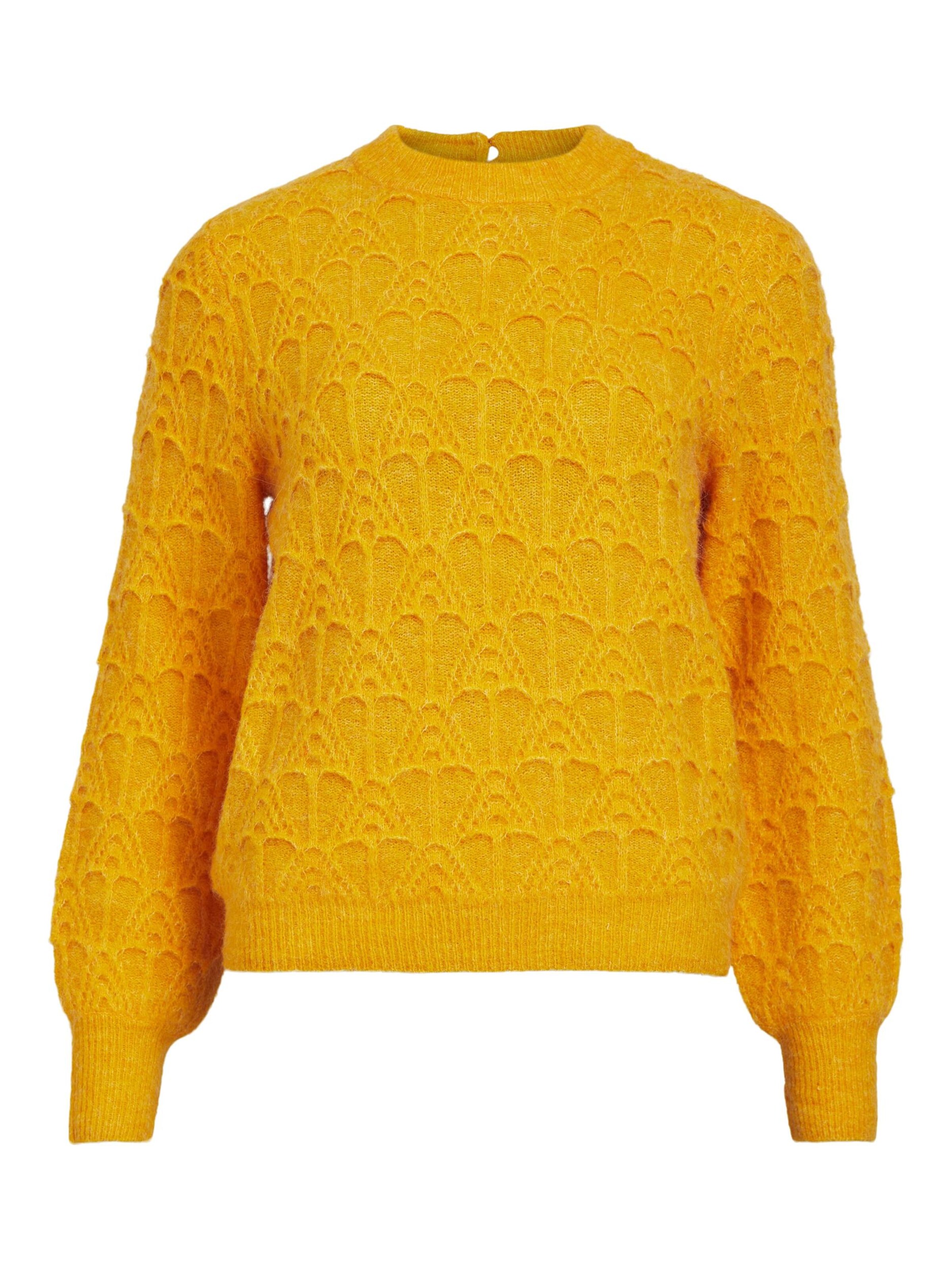 OBJECT Pulóver 'Koro' - narancs: elől