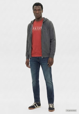 MUSTANG Shirt 'Austin' in Rot