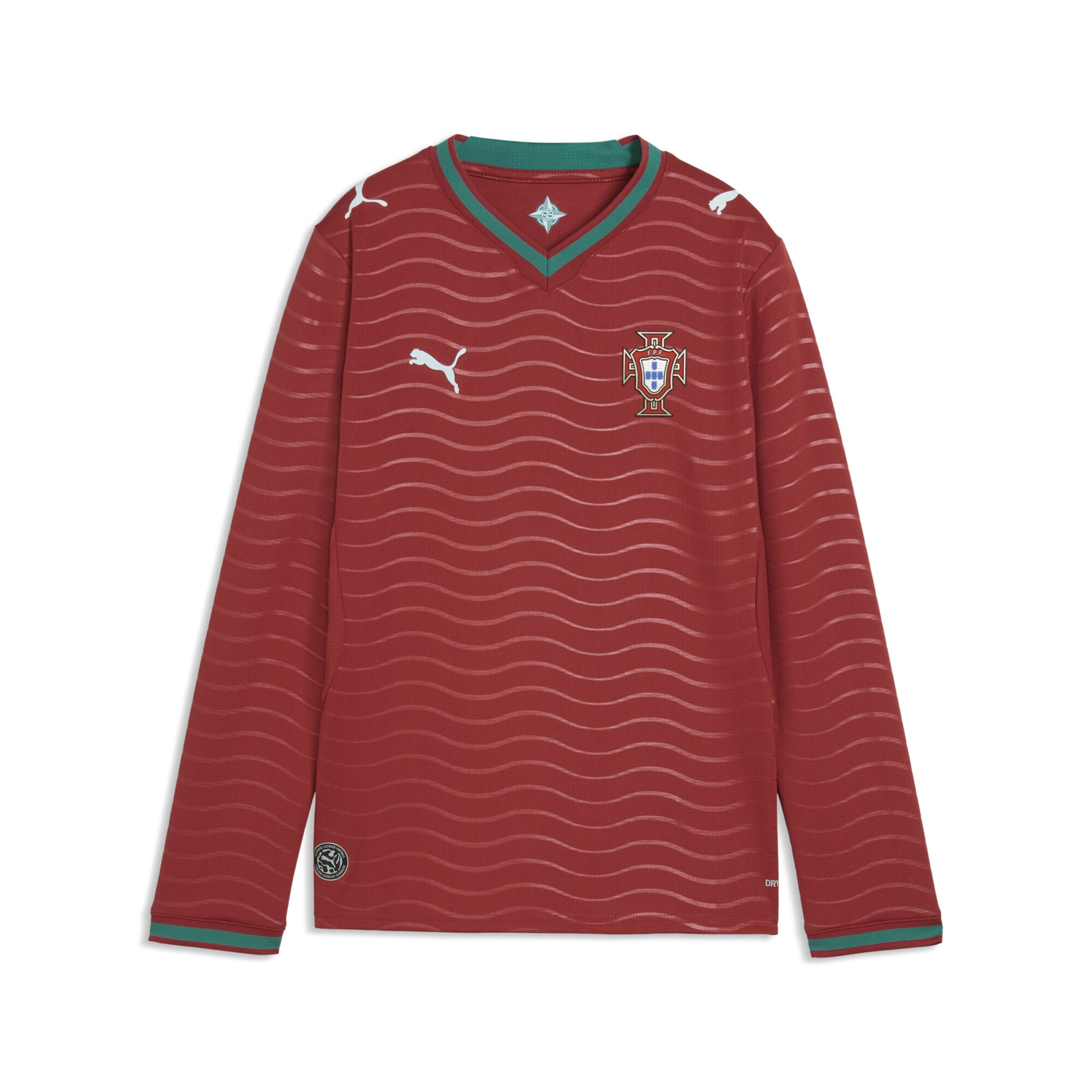 PUMA Functioneel shirt 'Portugal 2026' in Rood: voorkant