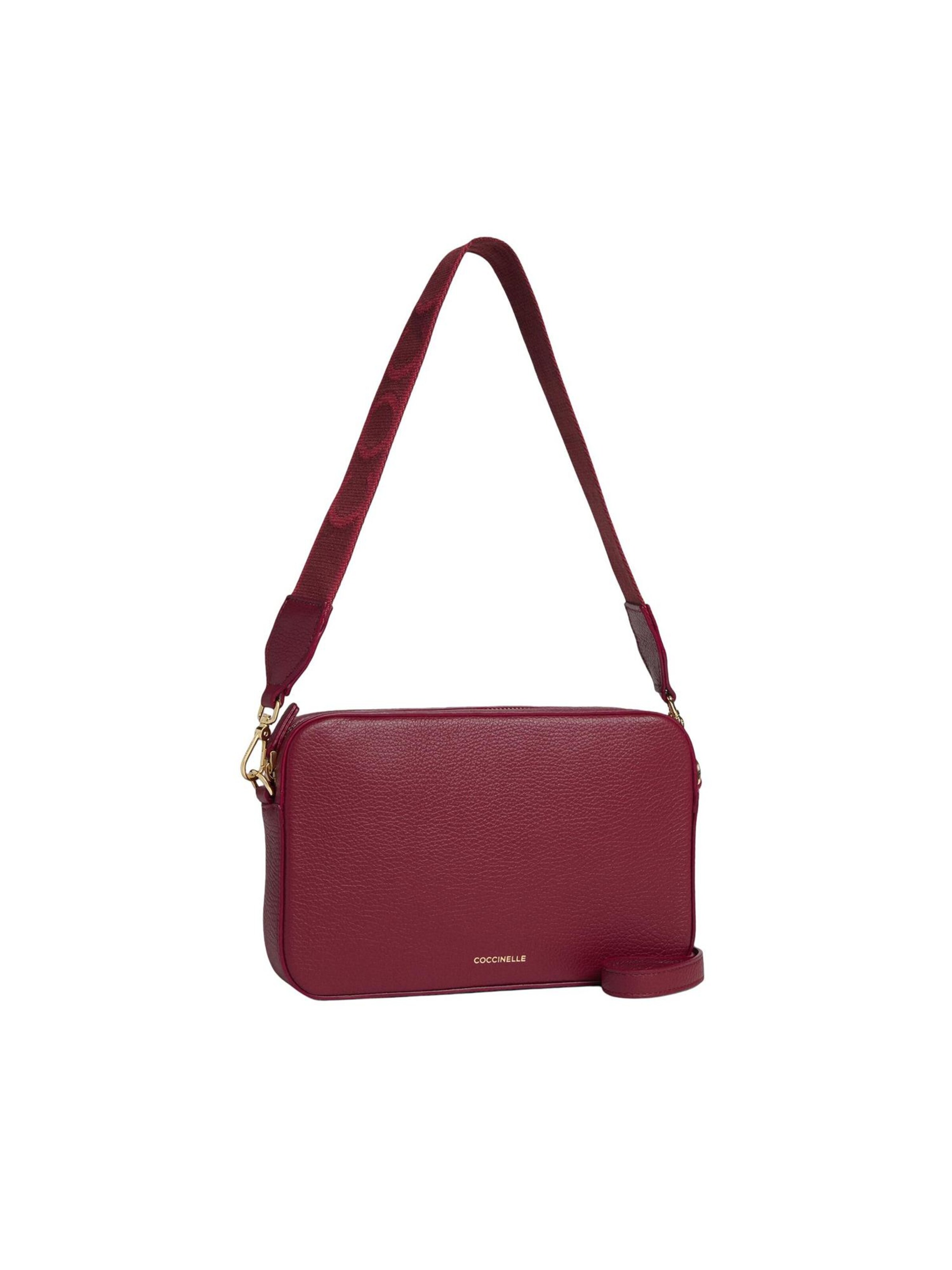 Coccinelle - Bolso de hombro 'TEBE' en rojo